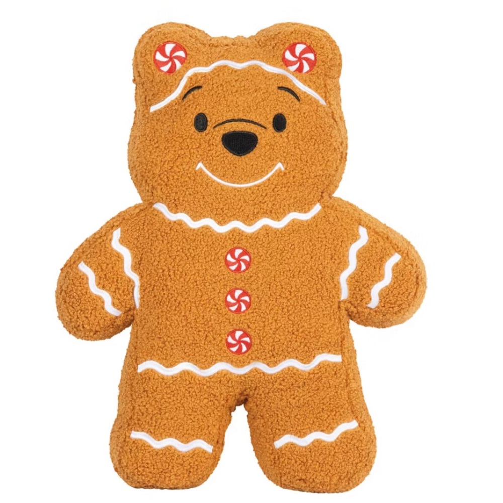 Winnie the Pooh Gingerbread Shaped Pillow - Picture 2 of 4